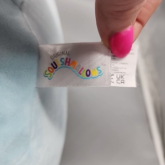 Squishmallows Hug Me 14" DOMINGO The Bull Plush Easter Blue - Picture 4 of 4